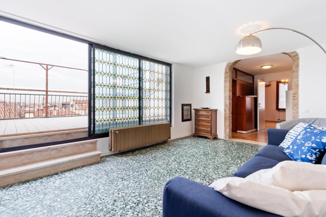 Ponte Di Rialto Penthouse With Panoramic Terrace Apartment เวนิส ภายนอก รูปภาพ